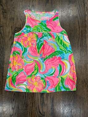 Lilly Pulitzer So A Peeling Flutter Sleeveless Tank Top